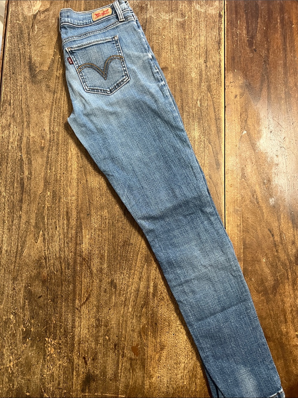 Levi’s 524 Too Superlow Skinny Women's Blue Jeans